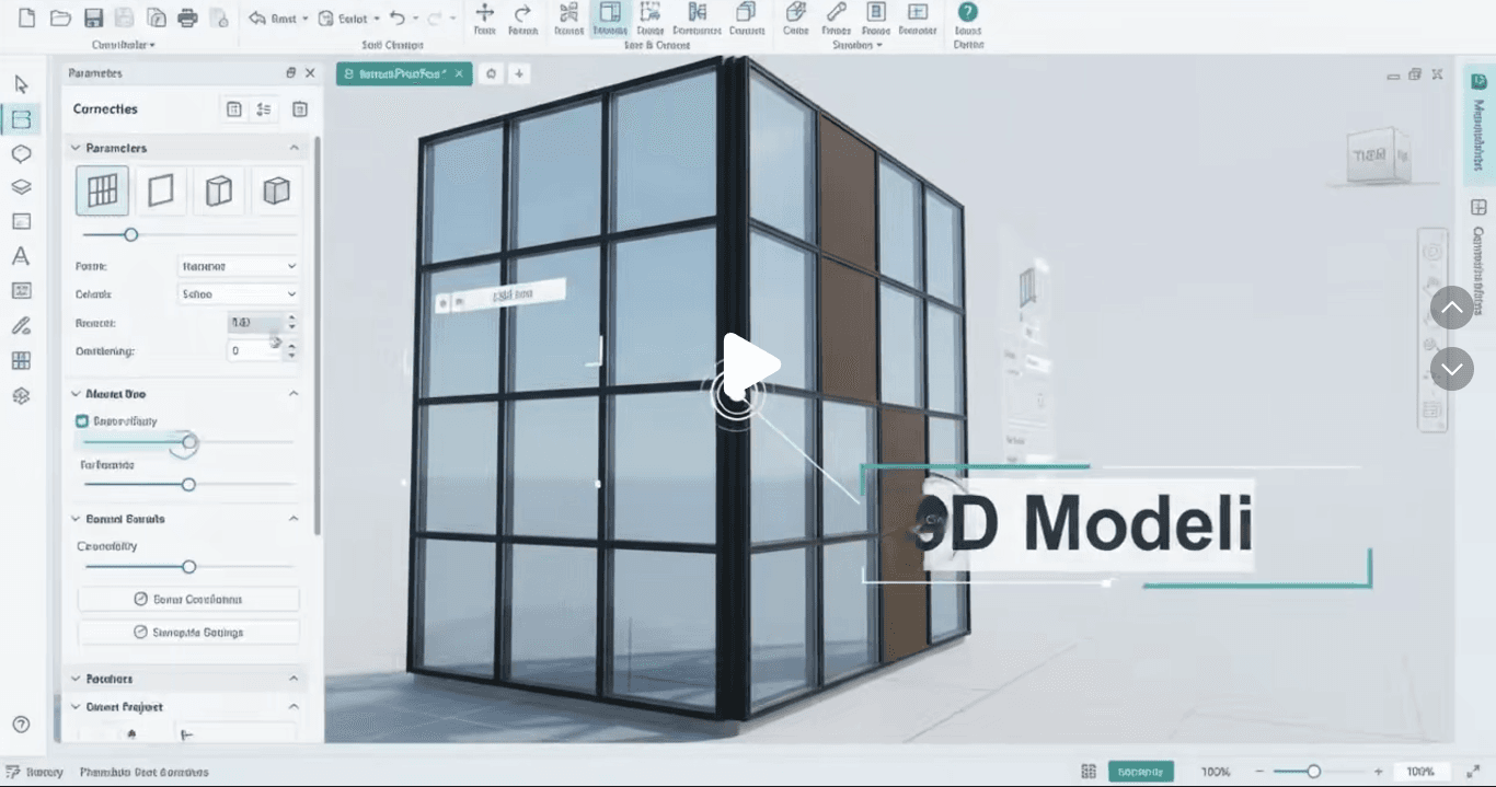 Aluminium Workshop Management System interface 1